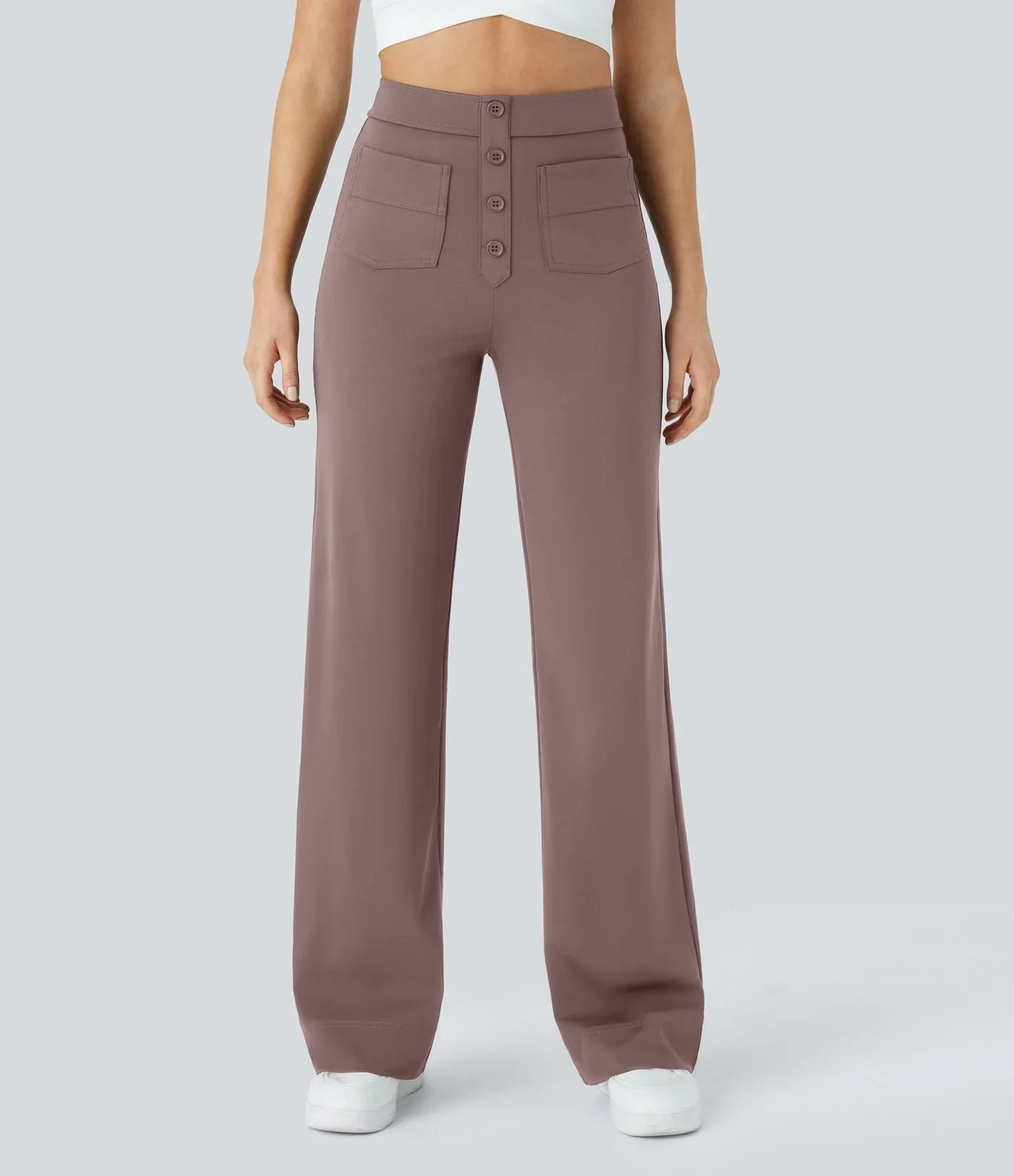 Jade | Comfortable Elastic Waist Trousers