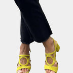 Guillelmine | Square-toe sandals with a rounded cut