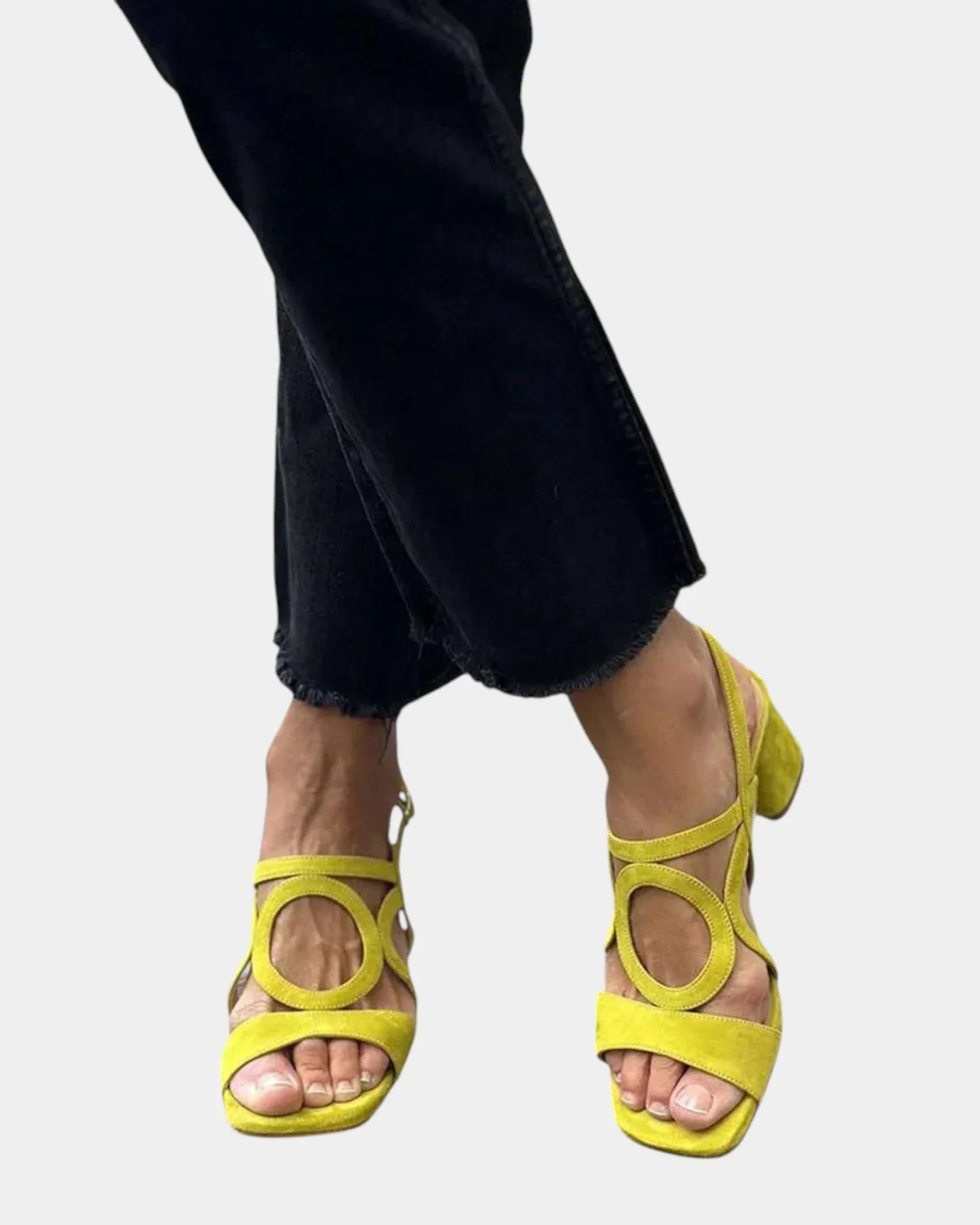 Guillelmine | Square-toe sandals with a rounded cut