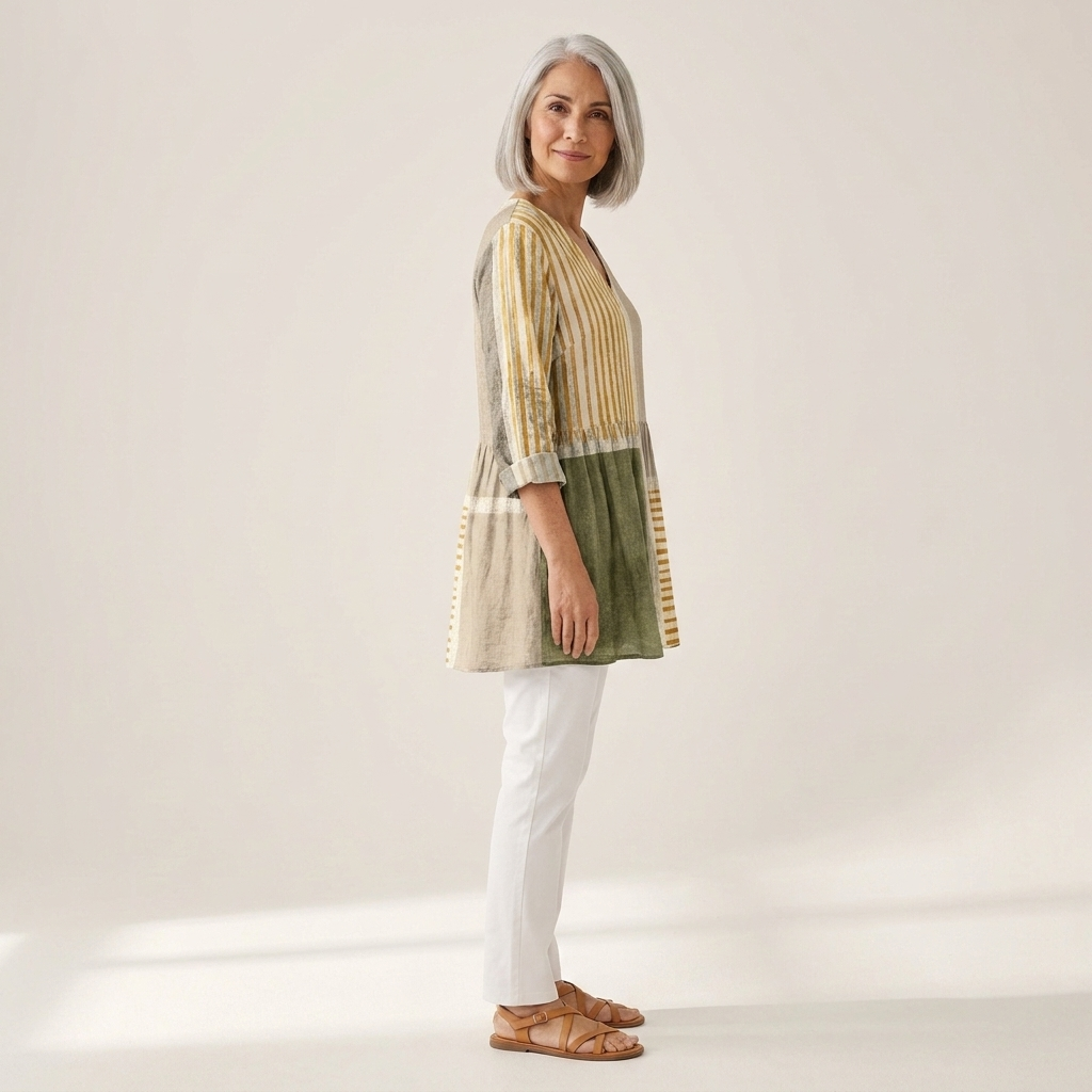 Maeve | Long Printed Blouse