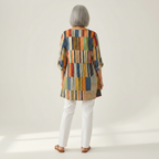 Avery | Long Printed Blouse