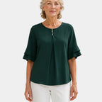 Hadelinde | Elegant Button-Down Blouse