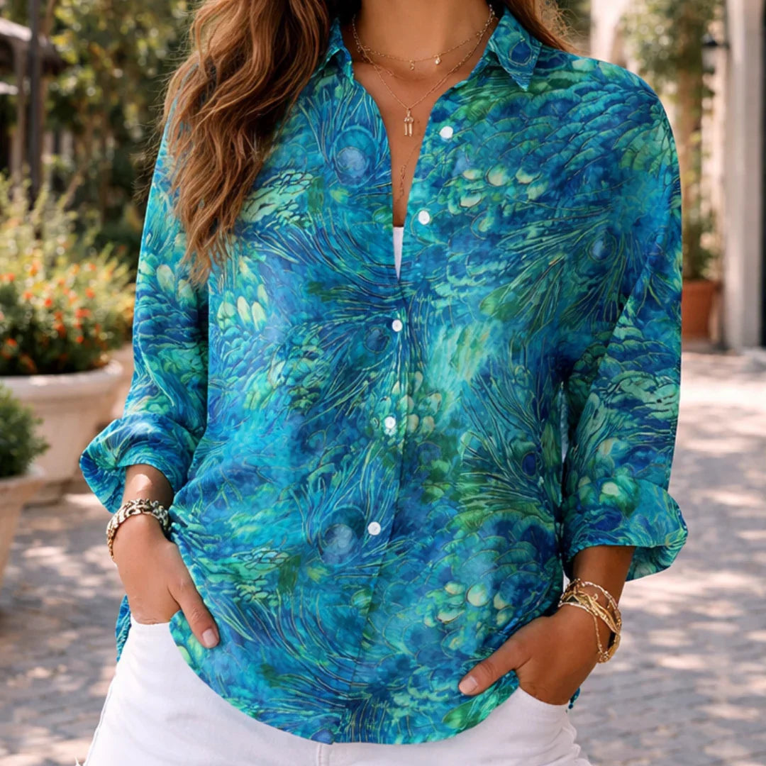Alizée | Grace Peacock Blouse