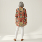 Wren | Long Printed Blouse