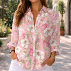 Frances | Elegant Floral Blouse