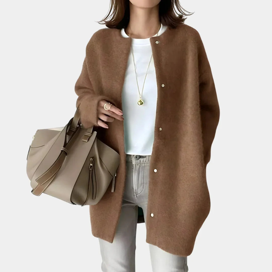 Whitney | Elegant Button Cardigan