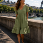 Alixandre | Textured Midi Dress