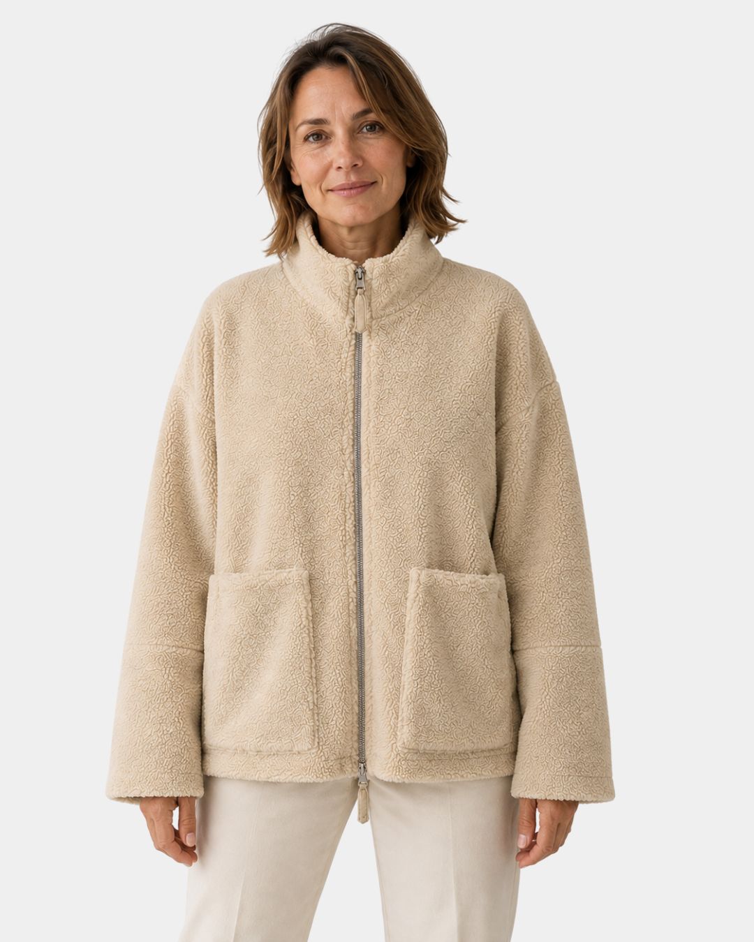 Aléanne | Veste chaude en laine synthétique