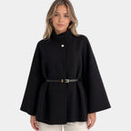 Florianne | Manteau cape en laine élégant