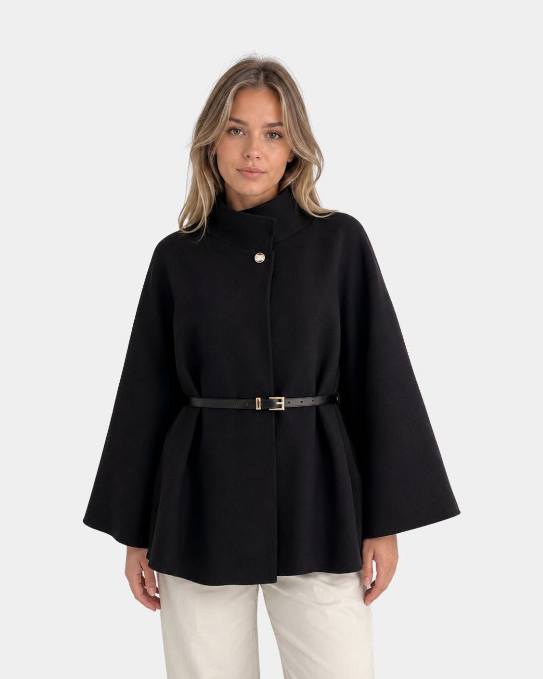 Florianne | Manteau cape en laine élégant