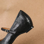 Joria | Women's Pointed-Toe Mary Jane Court Shoes