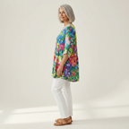 Eden | Long Printed Blouse