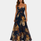 Bertholine | Floral maxi dress