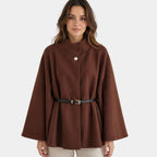 Florianne | Manteau cape en laine élégant