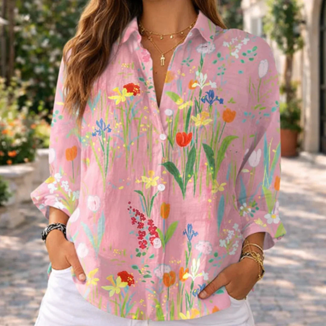Fiona | Spring Garden Blouse