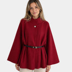 Florianne | Manteau cape en laine élégant