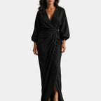 Sidonie | Minimalist Pink Maxi Dress