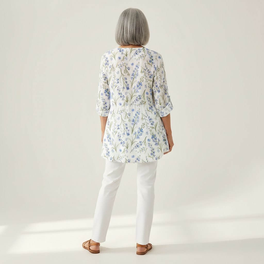 Brielle | Long Printed Blouse