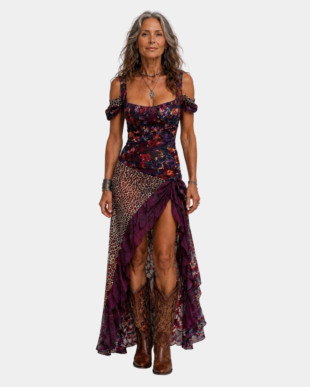 Méliorine | Elegant boho maxi dress