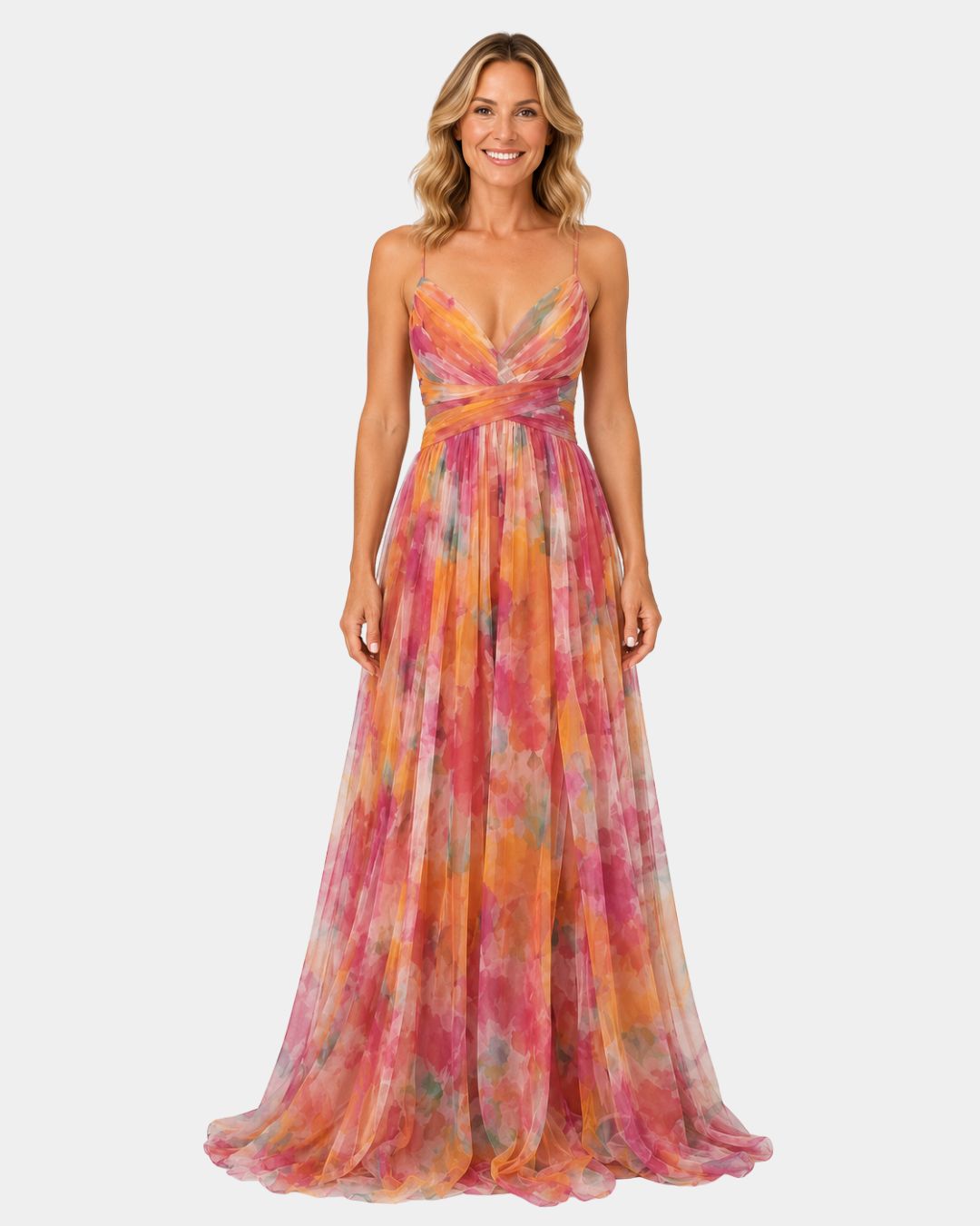 Giselle | Floral Print Maxi Dress