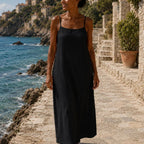 Désideria | Spaghetti strap maxi dress