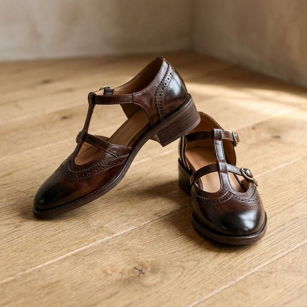 Isabella | Comfortable Women's Low-Heel Mary Jane Shoes