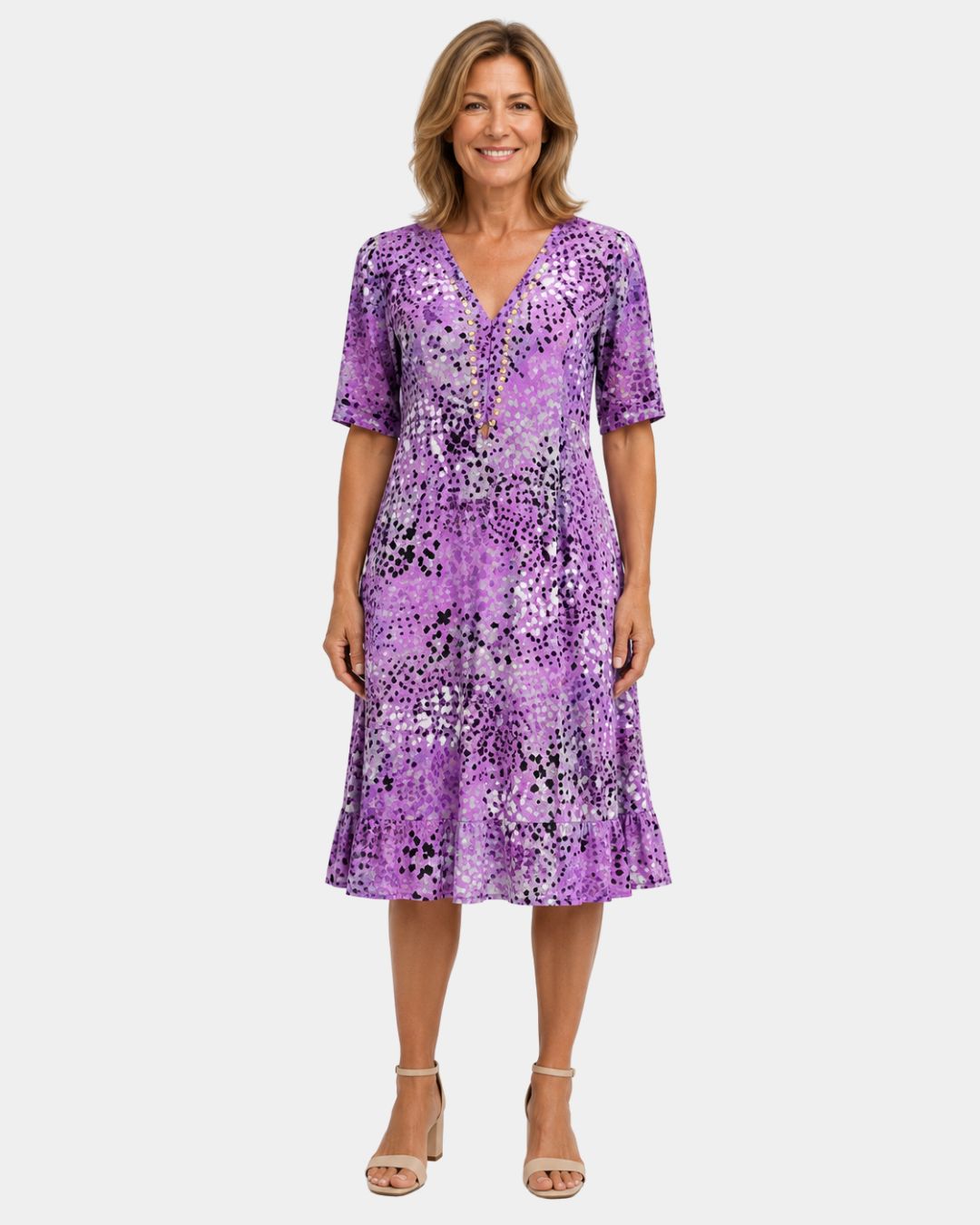 Adèle | V-Neck Dress