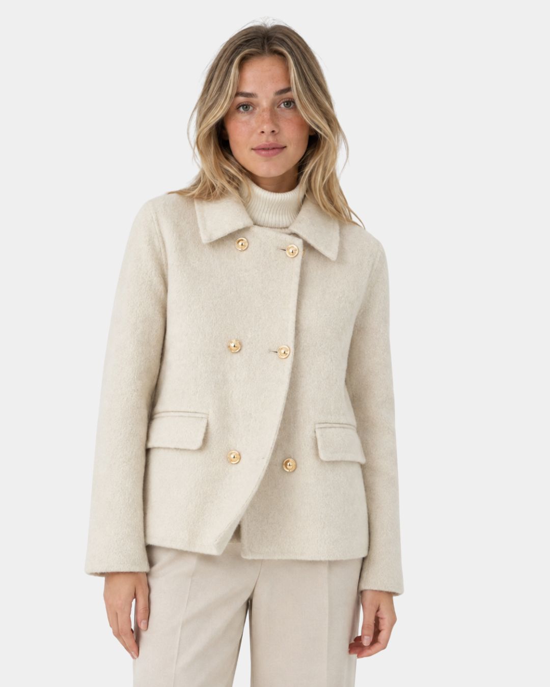 Mélisya | Manteau élégant avec col