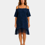 Héloïsette | Strappy dress with fringe