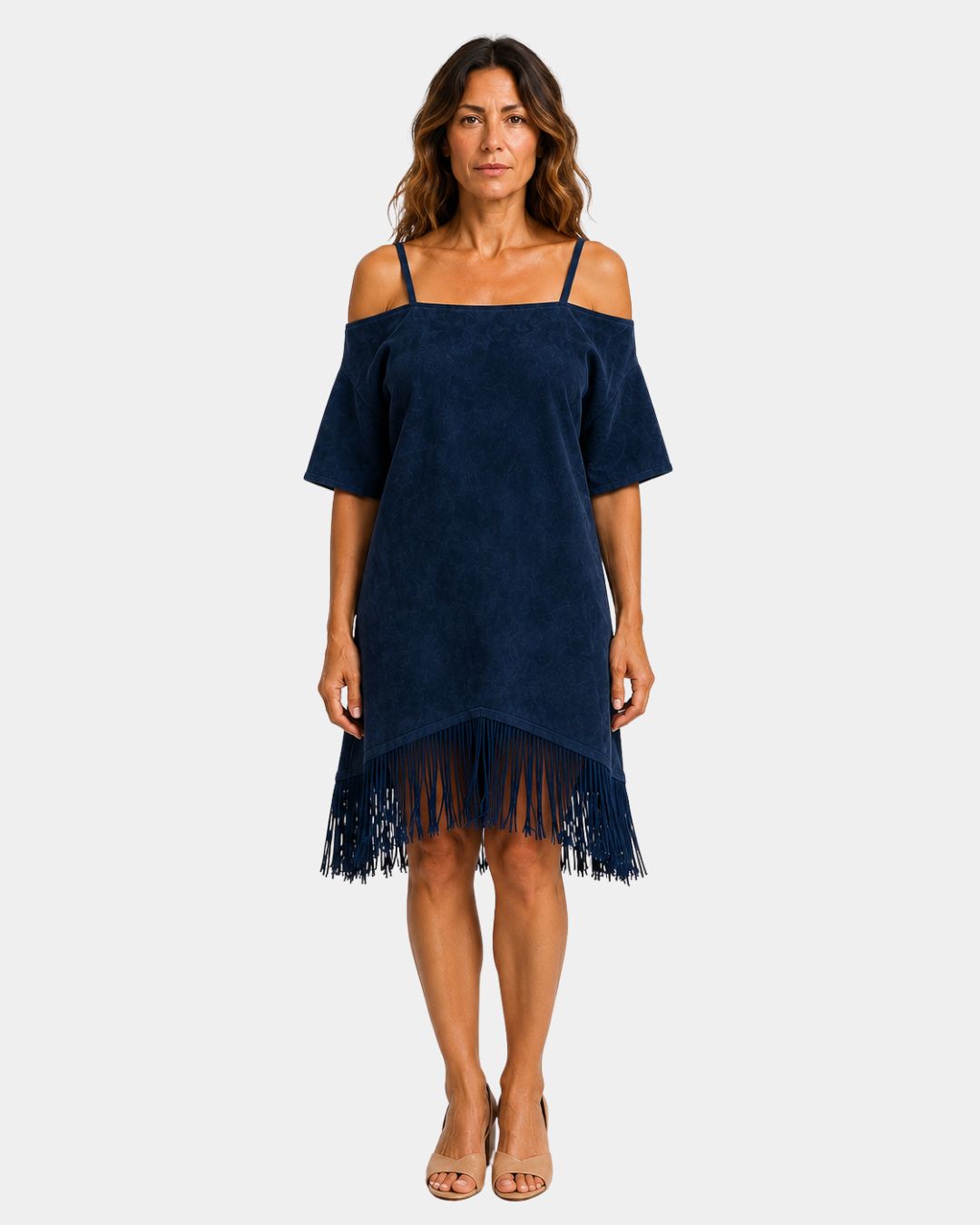 Héloïsette | Strappy dress with fringe