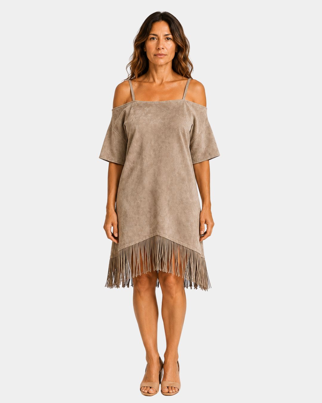 Héloïsette | Strappy dress with fringe