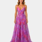 Giselle | Floral Print Maxi Dress