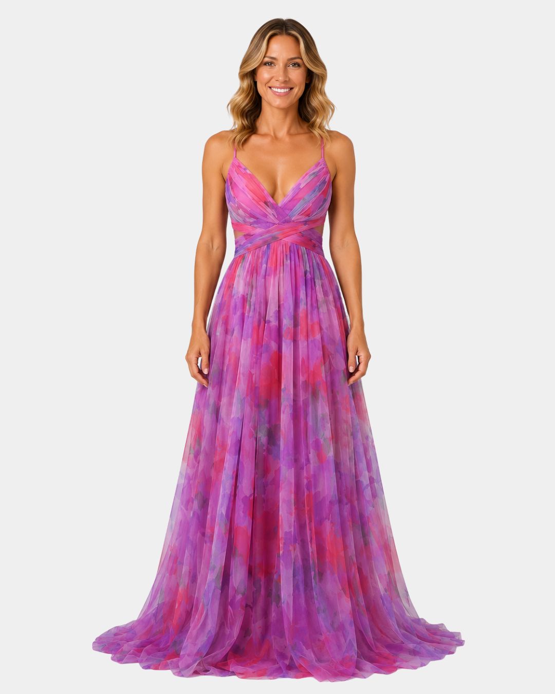 Giselle | Floral Print Maxi Dress
