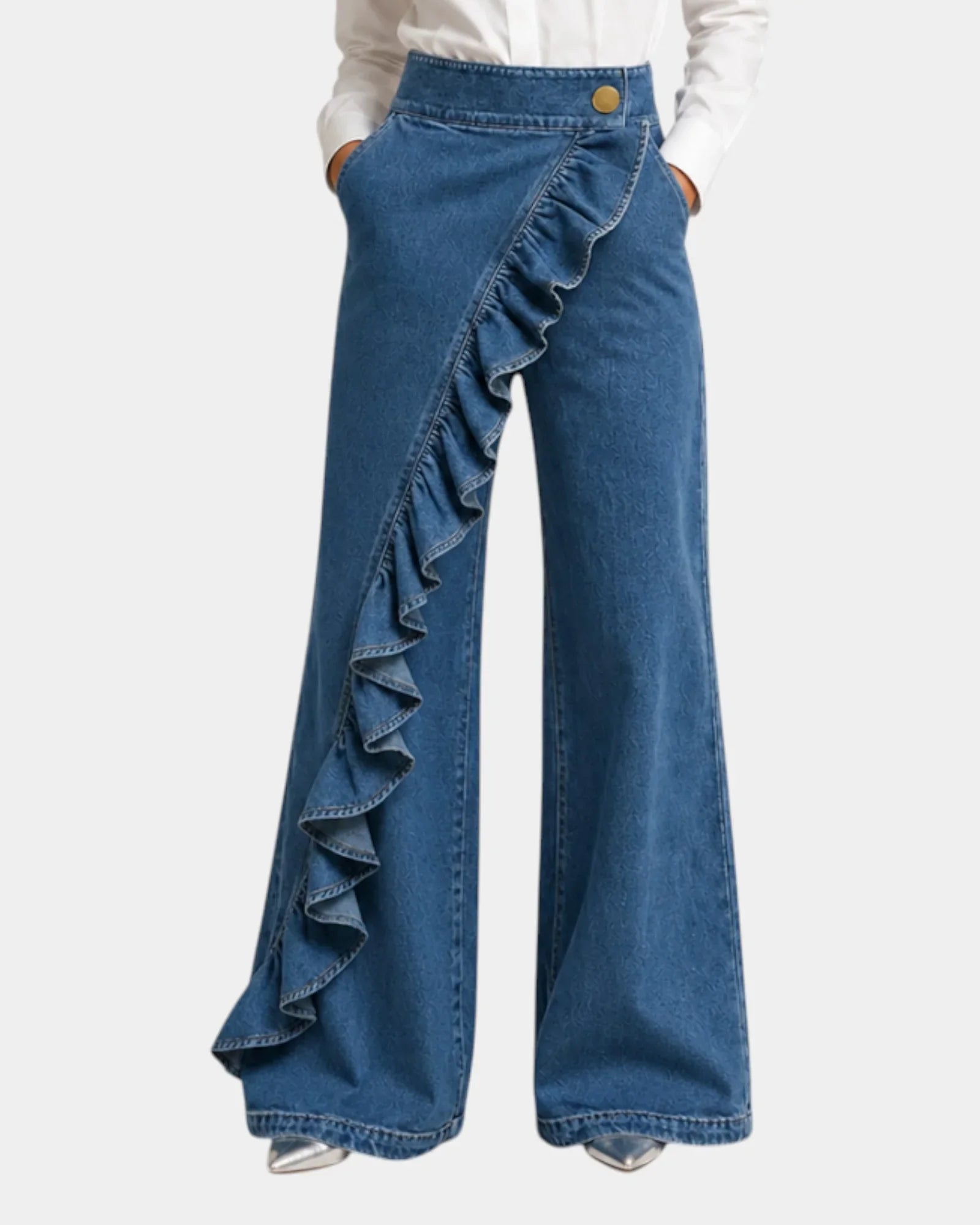 Aïssata | Ruffled trousers