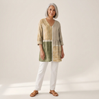 Maeve | Long Printed Blouse