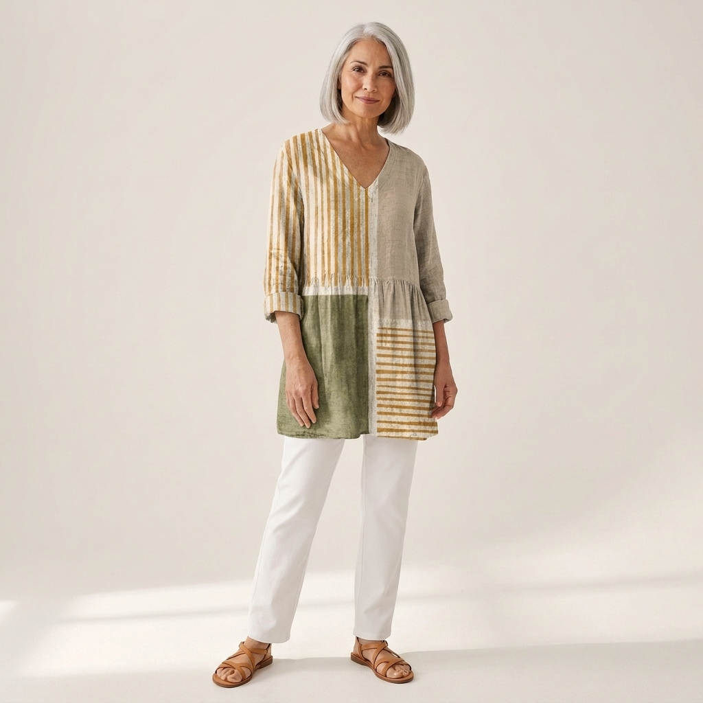 Maeve | Long Printed Blouse