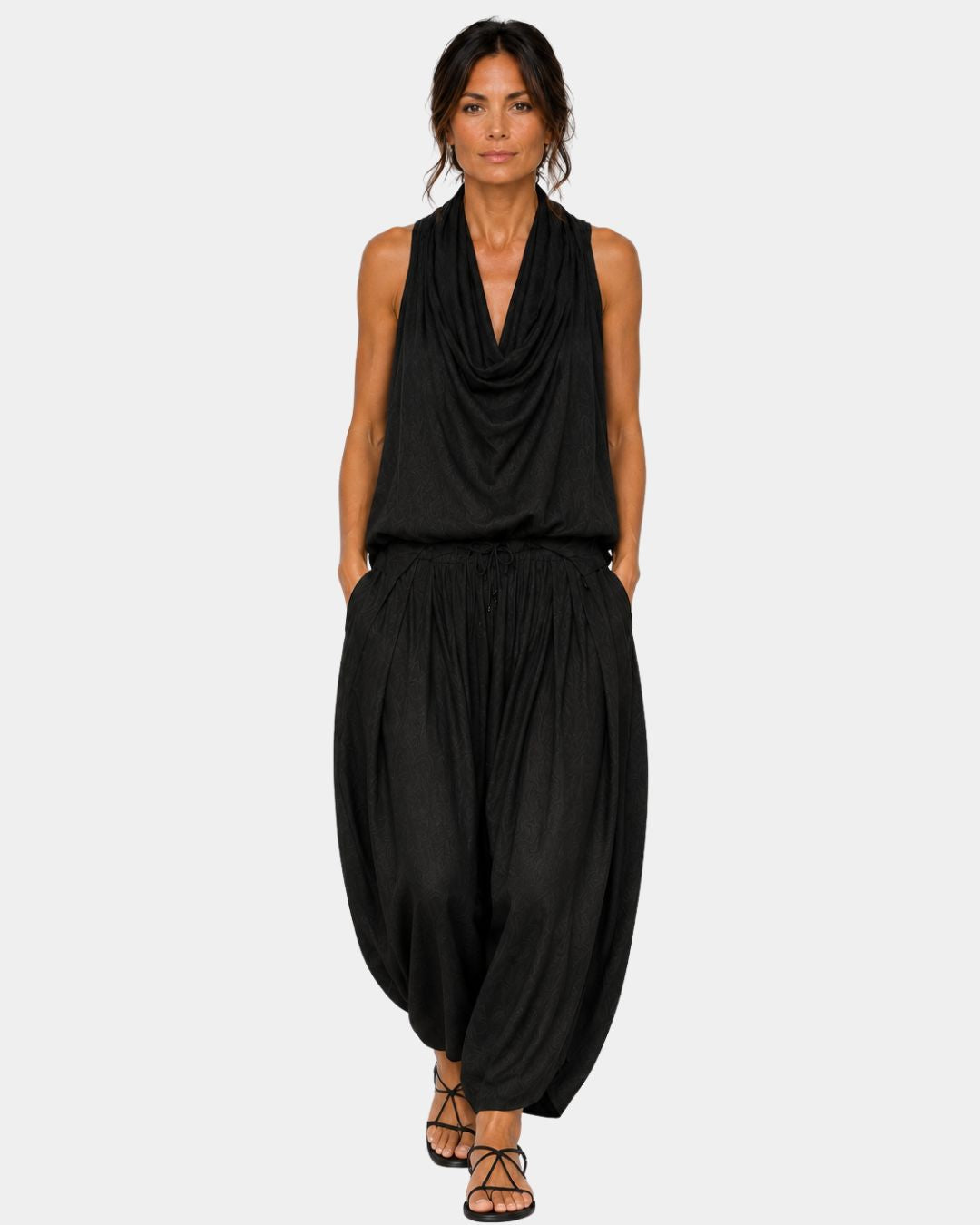 Emmeline | Sleeveless Top and Trousers Set
