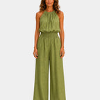 Ghisleine | Elegant halter jumpsuit