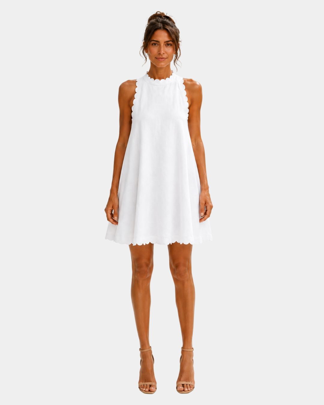 Agneline | Minimalist Short Dress