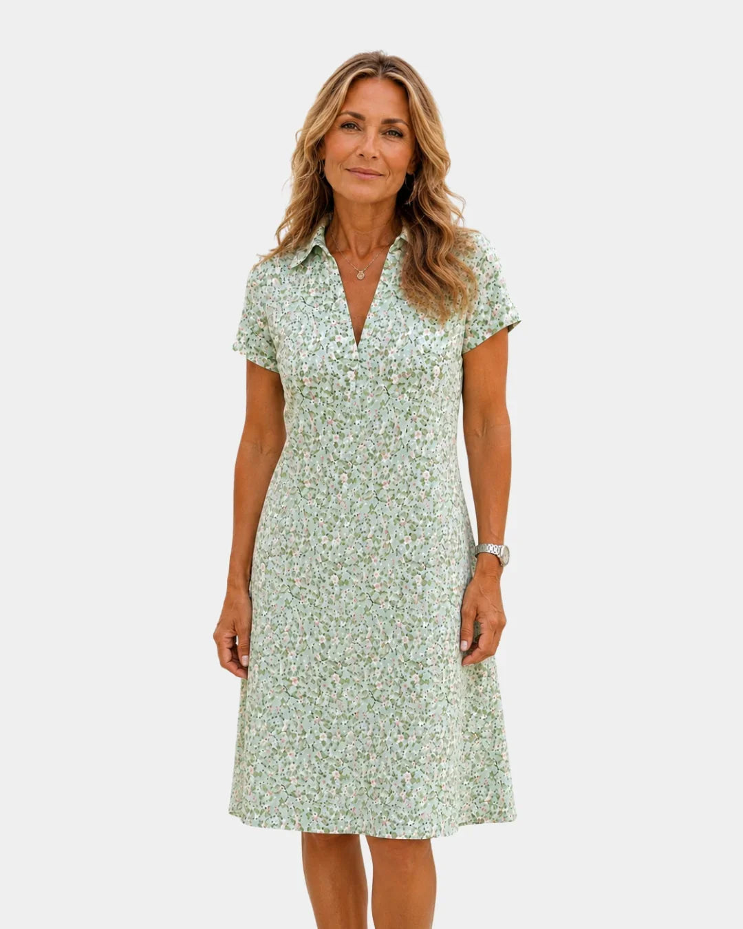 Hersilie | Casual dress with floral print