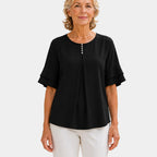 Hadelinde | Elegant Button-Down Blouse