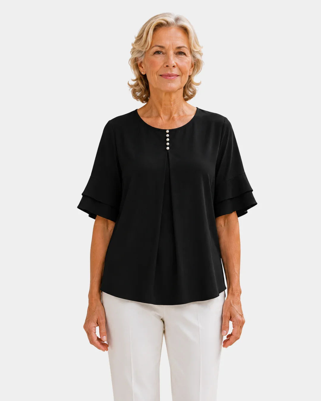 Hadelinde | Elegant Button-Down Blouse