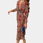 Eve | Elegant Dress with a Timeless Print