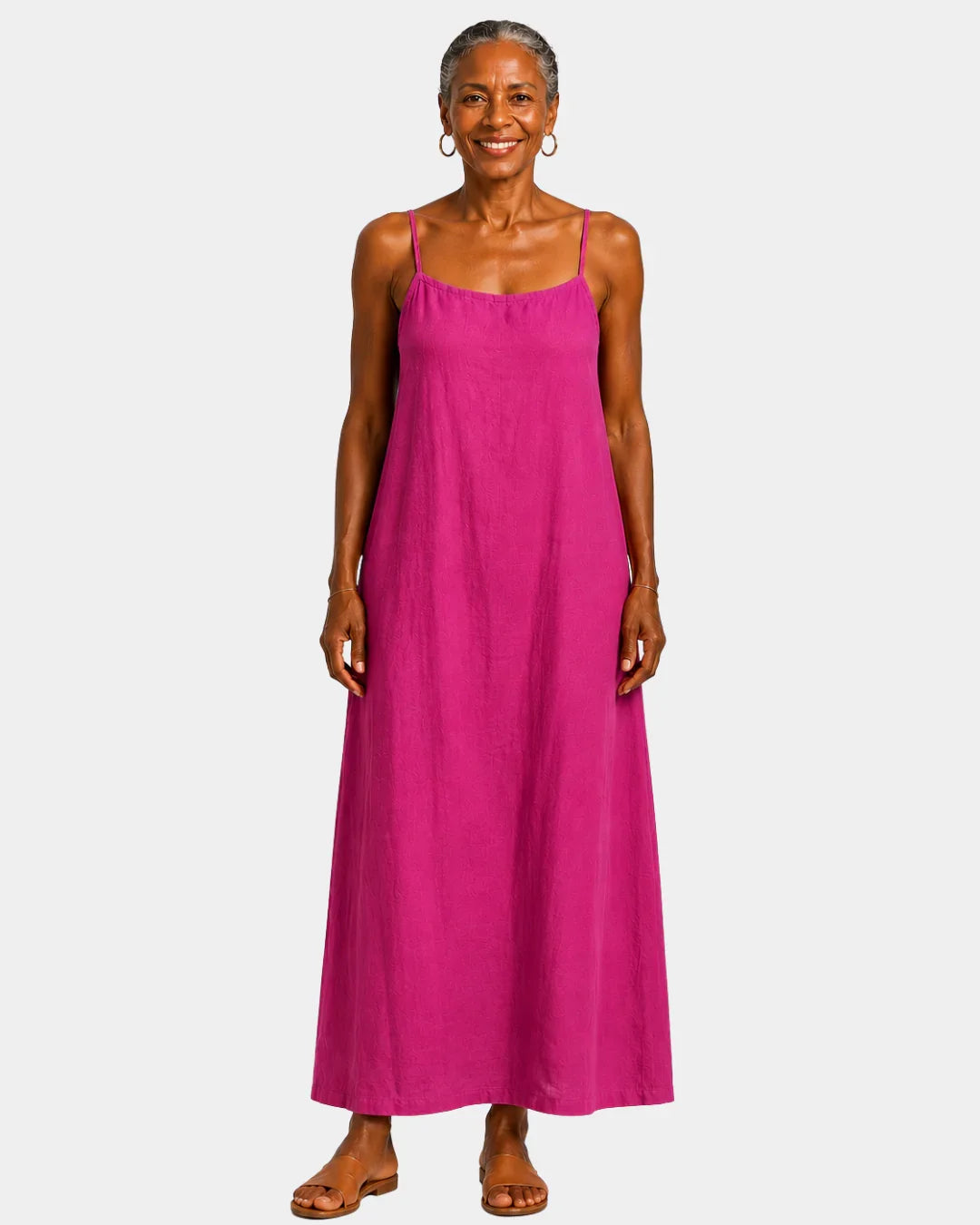 Désideria | Spaghetti strap maxi dress
