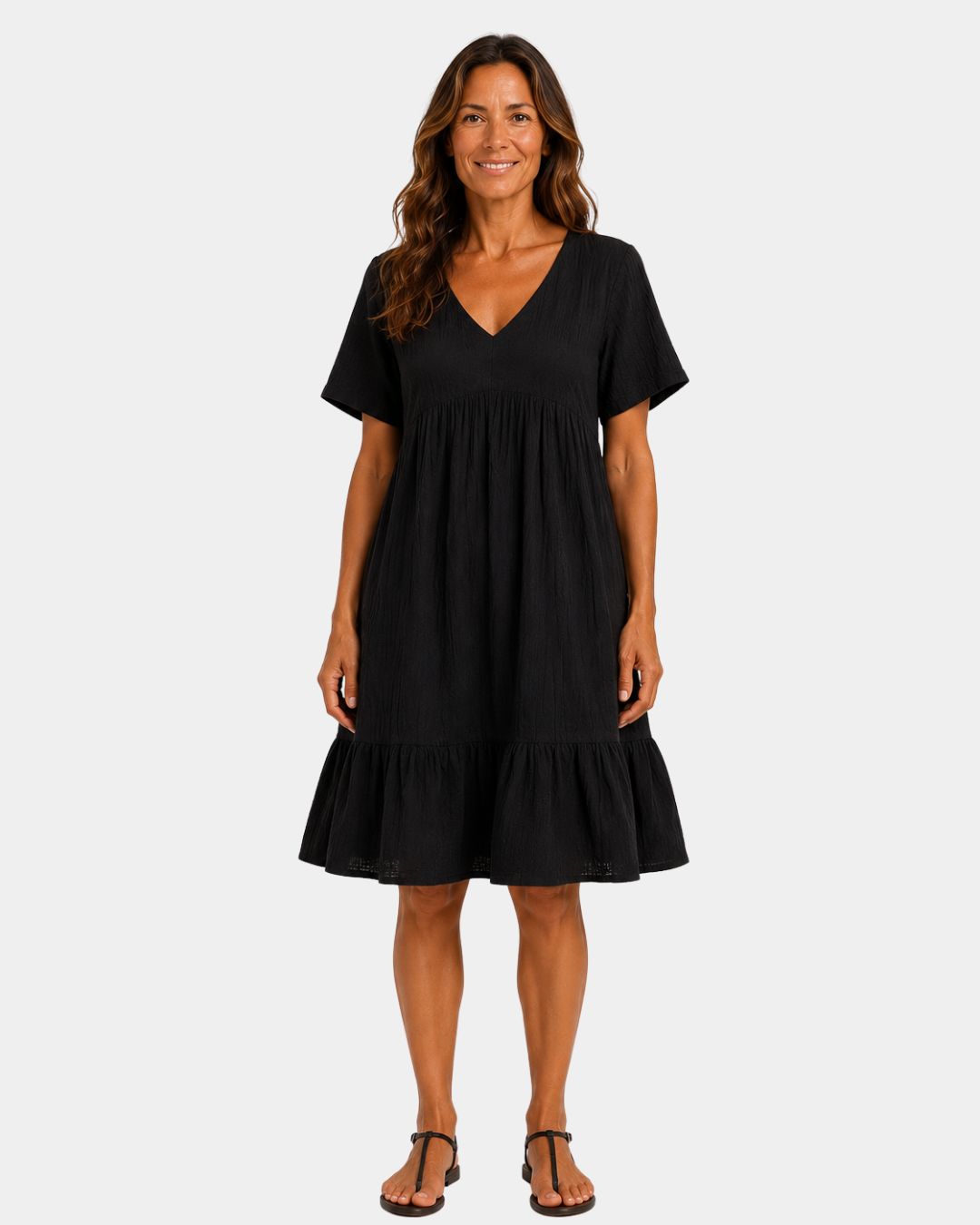 Alixandre | Textured Midi Dress
