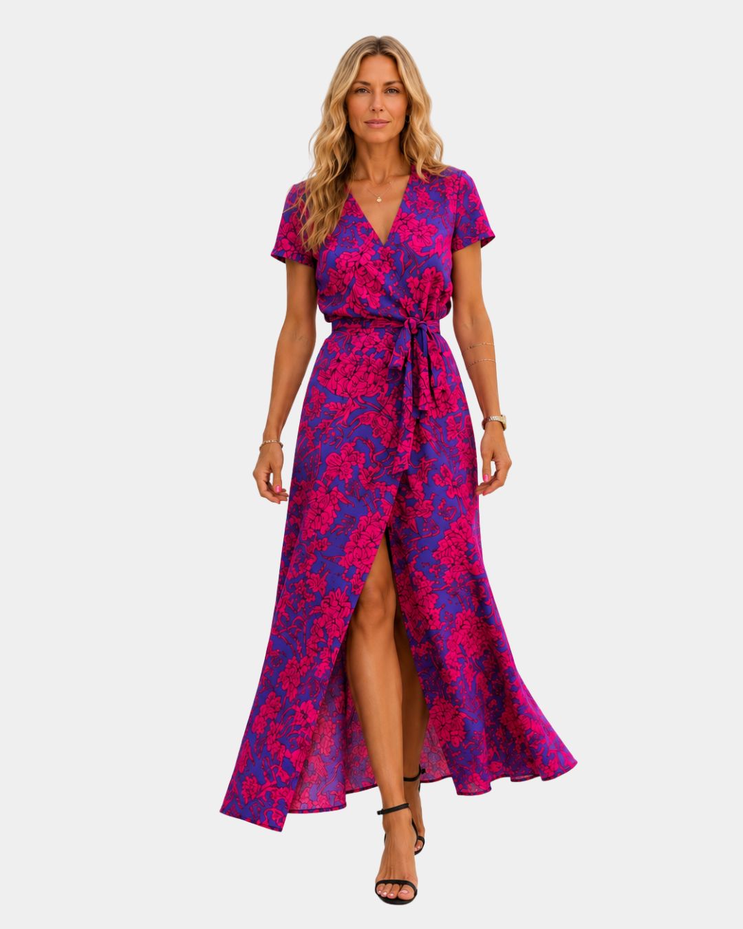 Aurélisse | Elegant V-Neck Dress