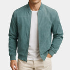 Adrian | Premium suede bomber jacket
