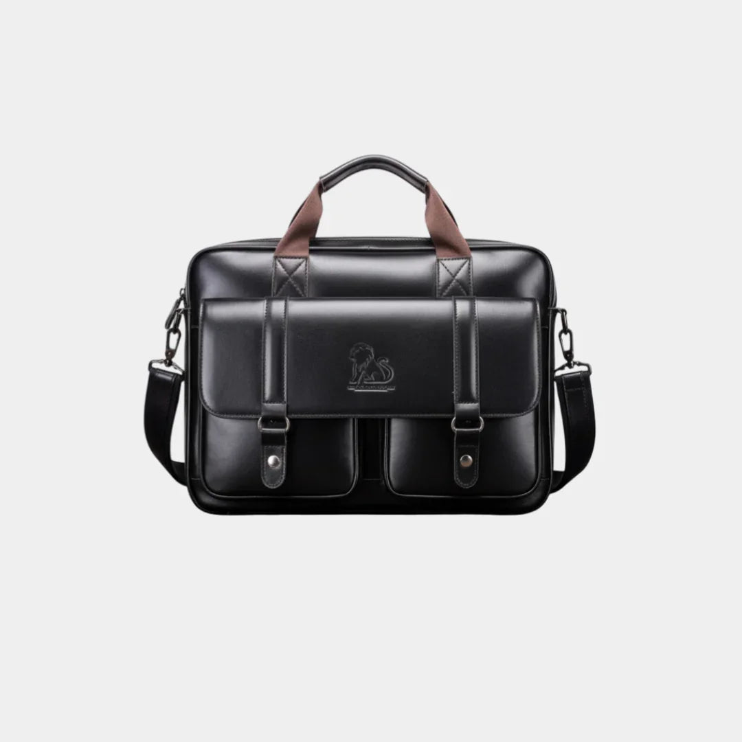 Théo | Leather Briefcase