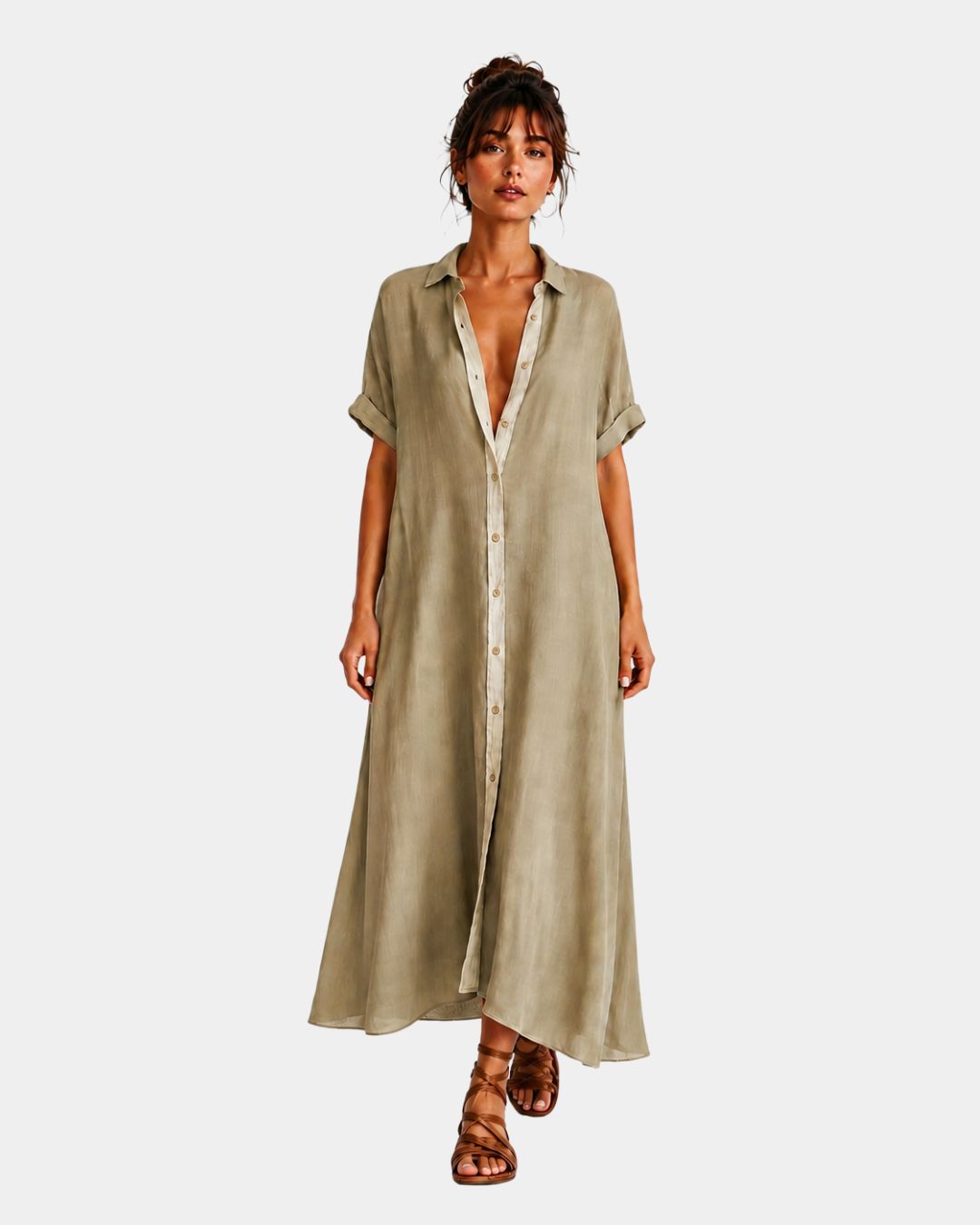 Beryl | Shirt-inspired dress
