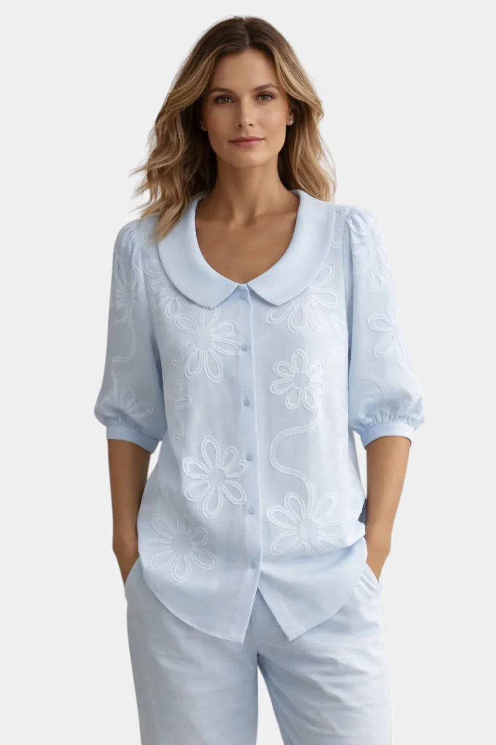Elya | Embroidered Blouse